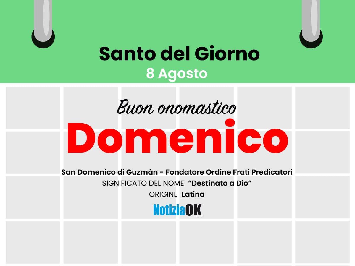 Onomastico: il Santo del giorno è San Domenico - 