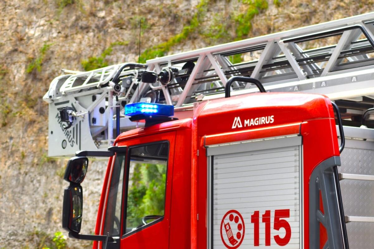 Roghi a Germaneto, vasto incendio vicino il Policlinico e i parcheggi della Cittadella - 