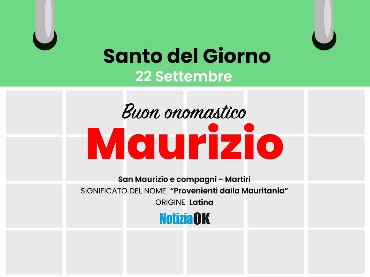 Onomastico: il Santo del giorno è San Maurizio - 