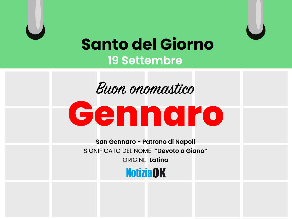 Oggi la Chiesa celebra la memoria di San Gennaro - 