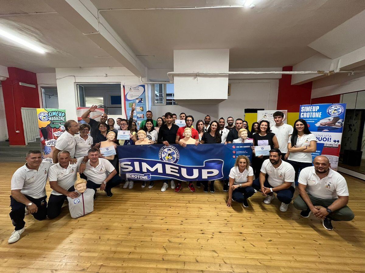 (Foto) Crotone - Col Simeup si divulga sempre più la formazione in tecniche salvavita - 