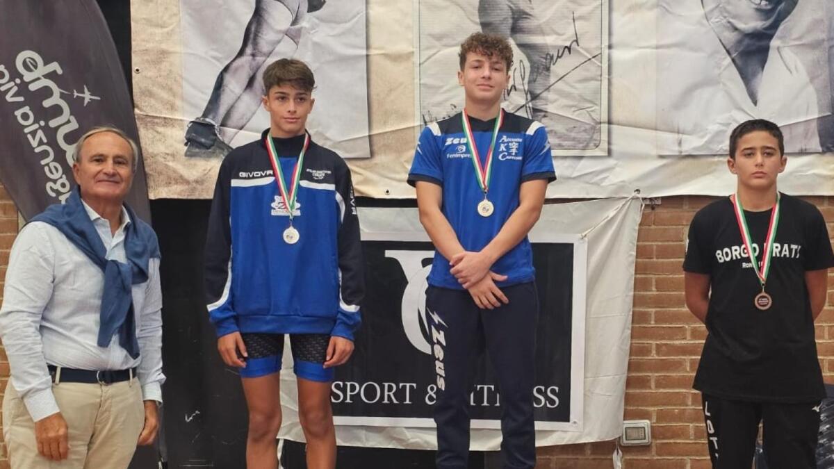 Lotta olimpica - Sergio Esposito dell’AKC Crotone è Medaglia d’Oro - 