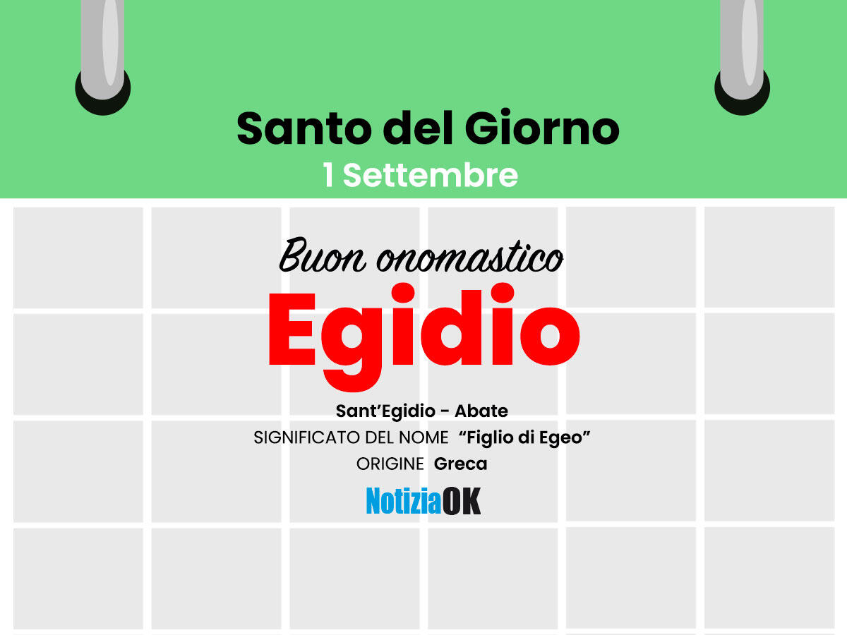 Oggi la Chiesa celebra la memoria di Sant'Egidio - 