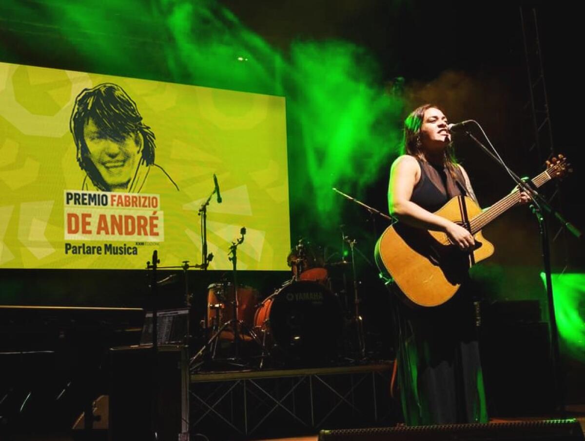 Premio Fabrizio De Andrè, alla calabrese Januaria - 