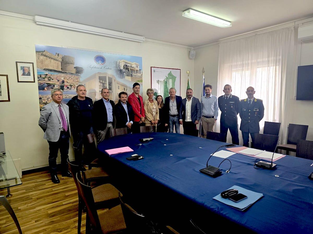 Crotone - Due protocolli di legalità per i lavori sulla nuova S.S. 106 - 