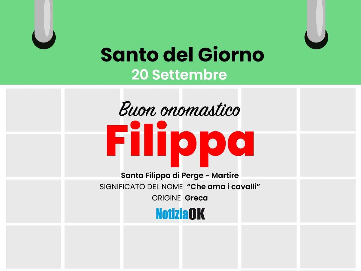 Oggi la Chiesa celebra la memoria di Santa Filippa - 