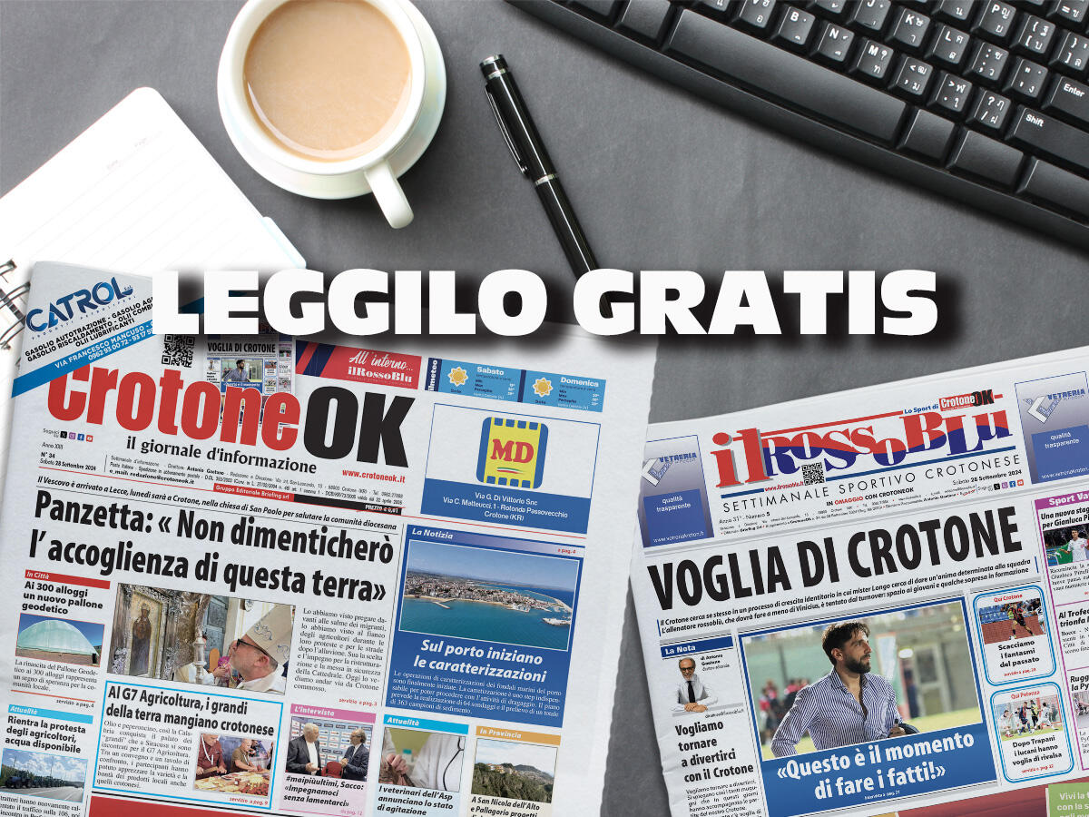 CLICCA QUI E LEGGI SUBITO CROTONEOK - 