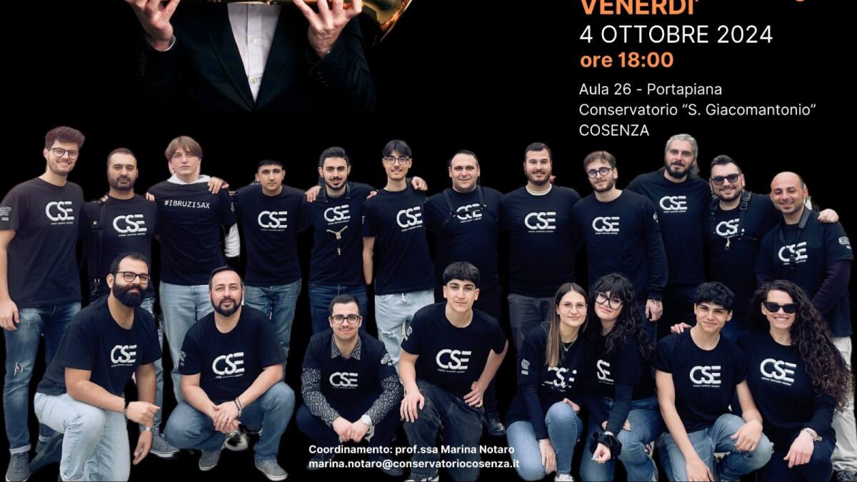 Masterclass di Saxofono con Alvaro Collao Leon al  Conservatorio “Stanislao Giacomantonio” - 