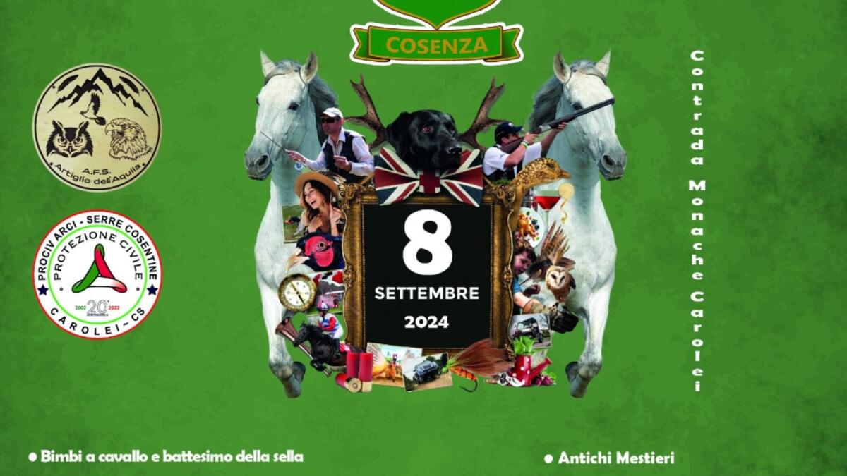 Al via l'8 settembre al Carolei Country Festival - 