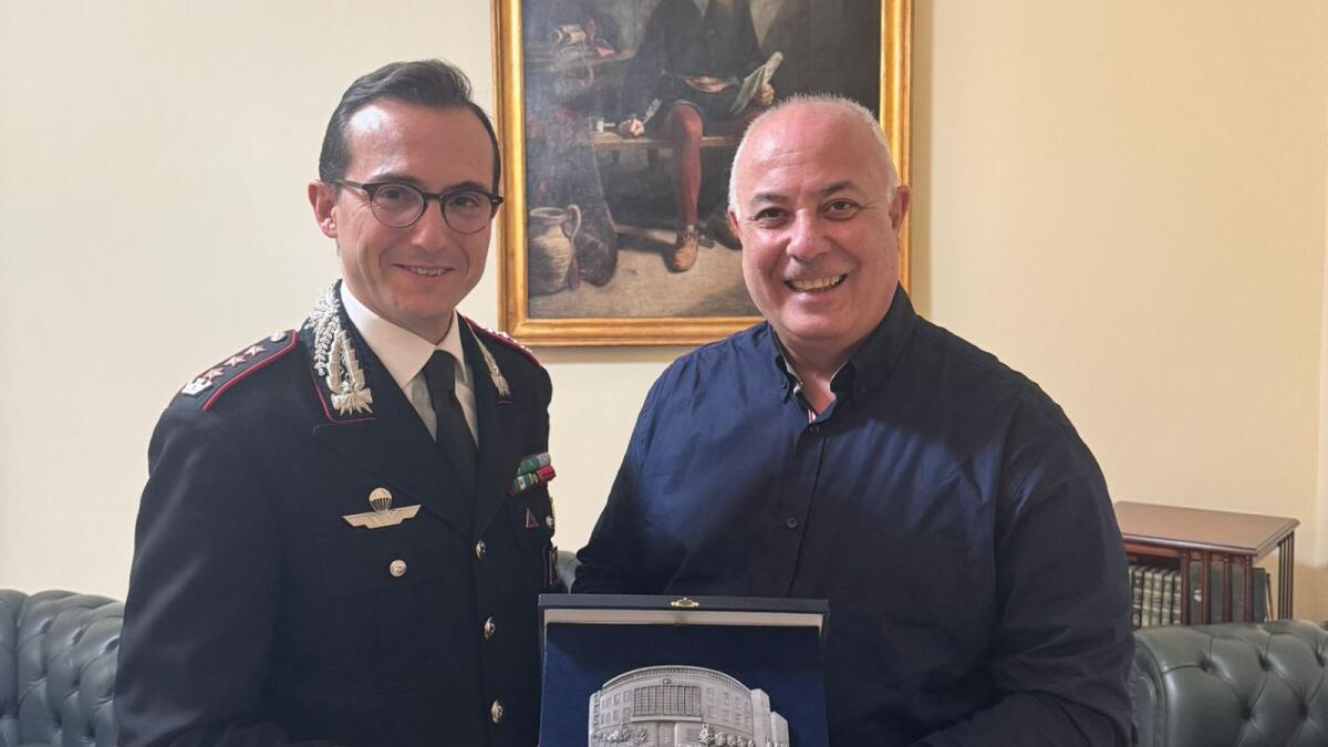Cosenza - La Camera di Commercio ringrazia il Colonnello Spoto - 