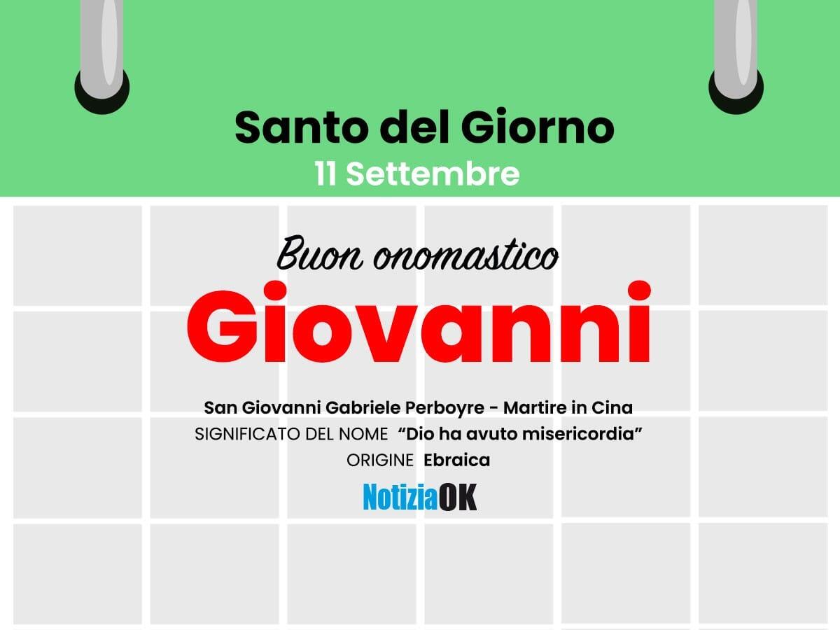 Onomastico: il Santo del giorno è San Giovanni Gabriele - 