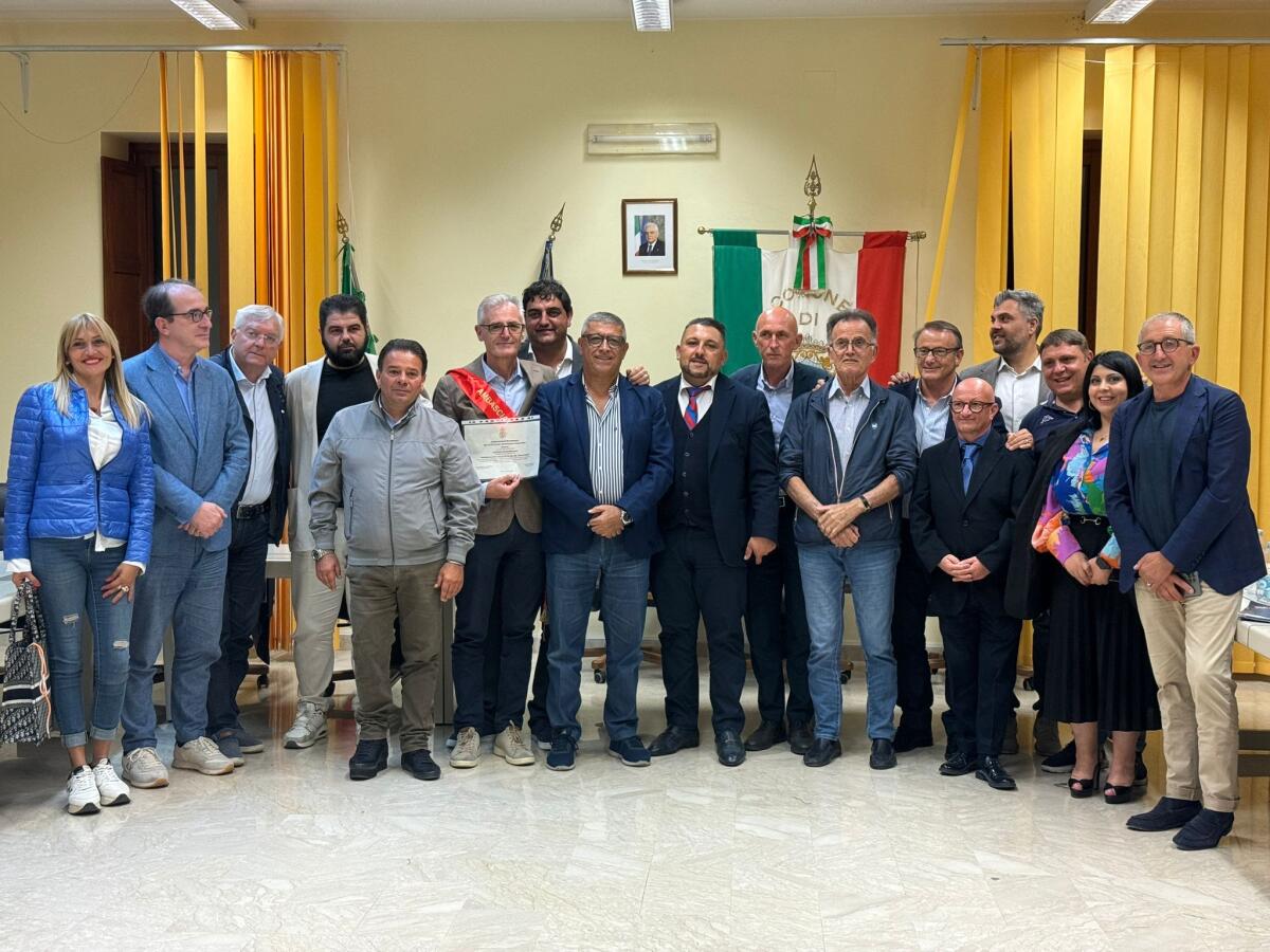 Il Sindaco di Cassano presidente dell'associazione nazionale Città del S.S. Crocifisso - 