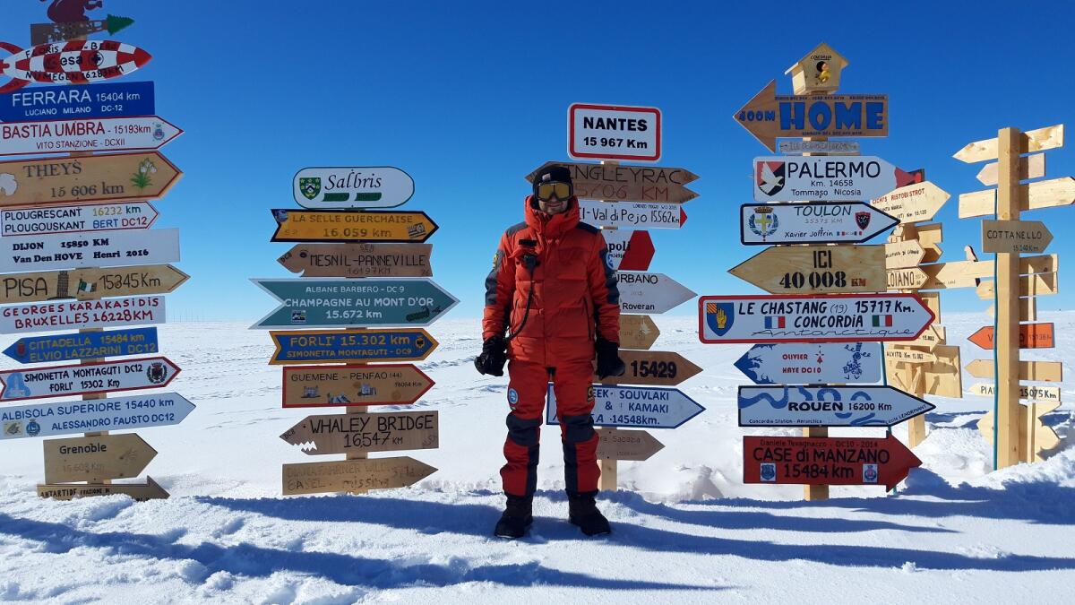 Francesco Pellegrino, da Acri e l'Unical fino alle missioni in Antartide - 