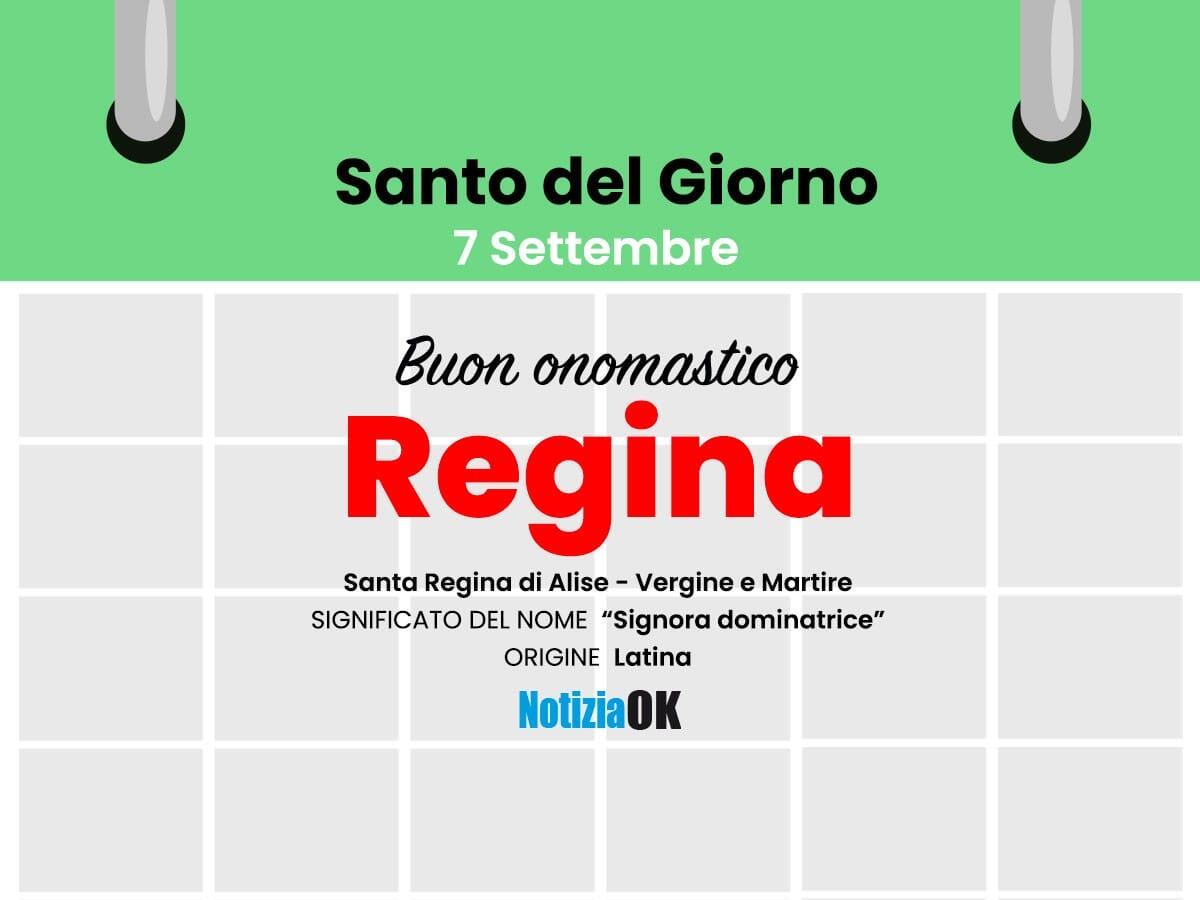 Oggi la Chiesa celebra la memoria di Santa Regina - 