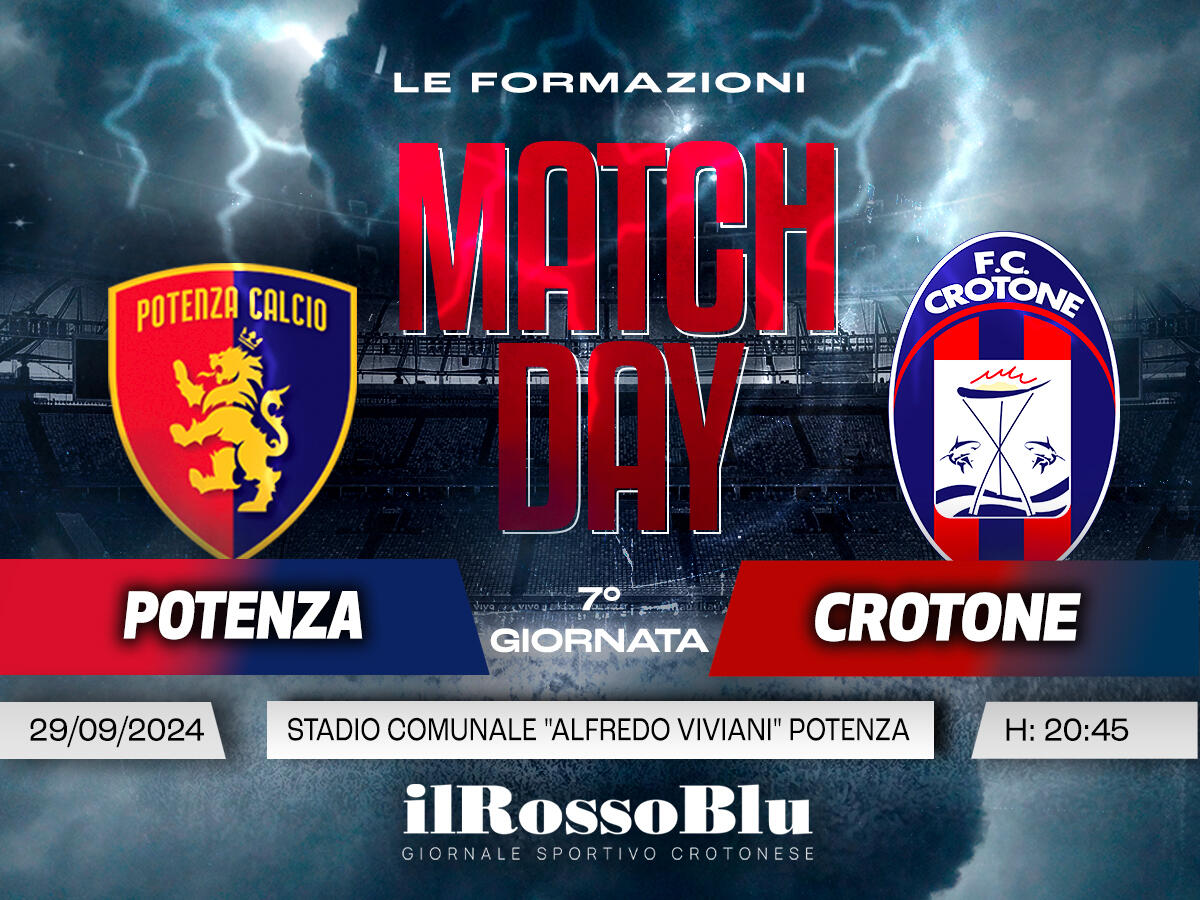 #PotenzaCrotone | Le Formazioni - Mister Longo da continuità al suo undici - 