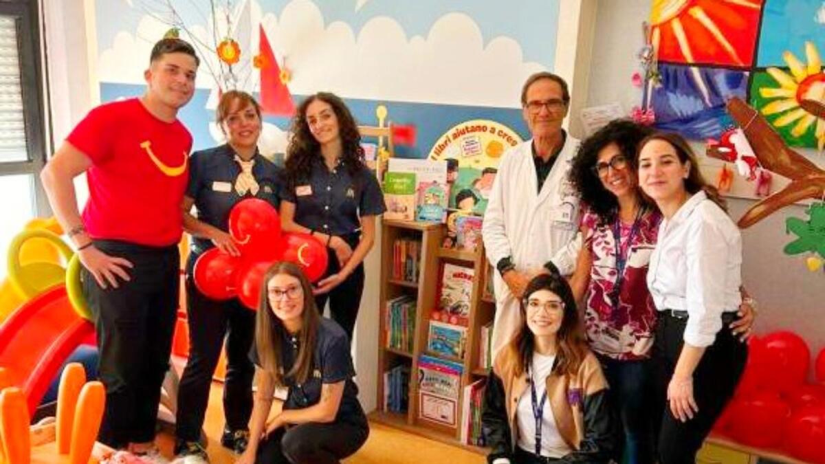 McDonald's regala un sorriso ai bambini di Pediatria del Pugliese Ciaccio - 