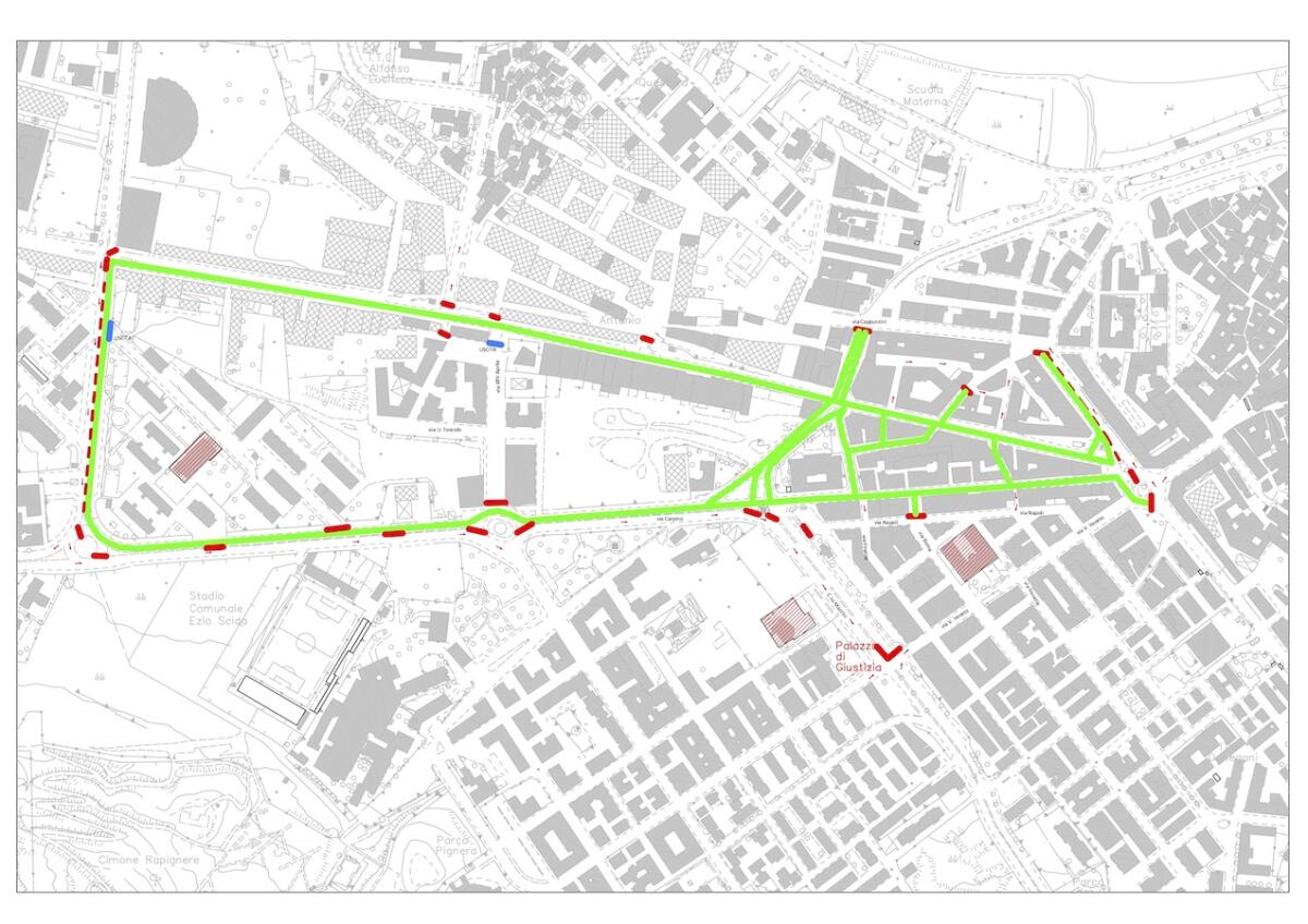 Crotone - Cambia la viabilità per la Pyth@goRun - 