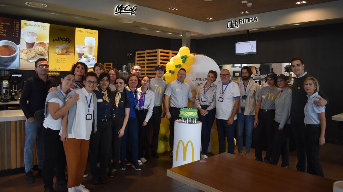 Anche a Crotone, celebrato il Founder's Day 2024 di McDonald's - 
