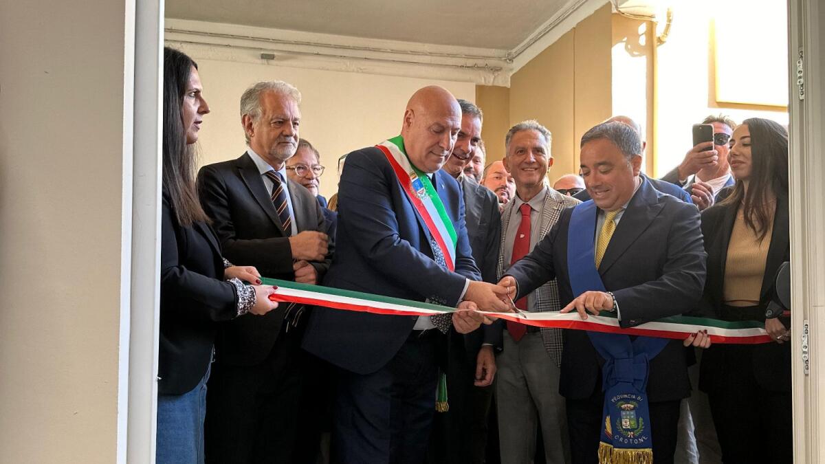 L’Università a Crotone da sogno a realtà: inaugurata la sede di via Iapigi - 