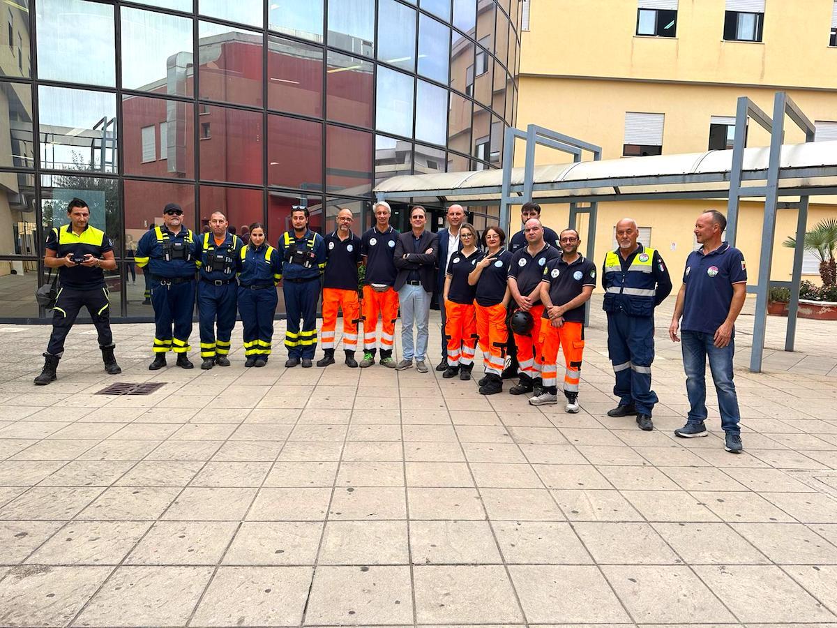Corigliano-Rossano - Al Majorana prove tecniche di Protezione Civile -