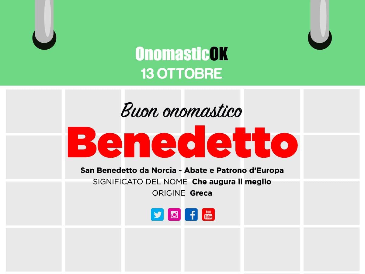 Onomastico: il Santo del giorno è San Benedetto martire - 