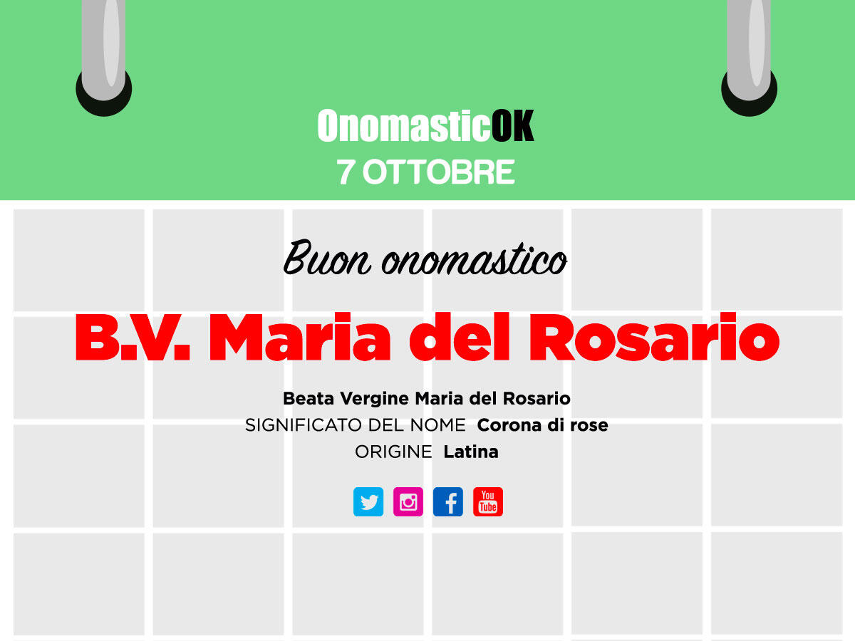 Oggi la Chiesa celebra la Beata Vergine del Rosario - 