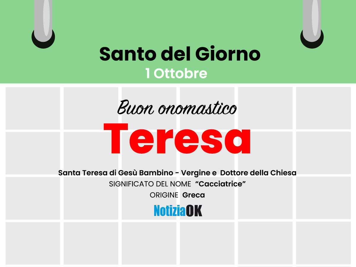Oggi la Chiesa celebra la memoria di Santa Teresa di Bambin Gesù - 