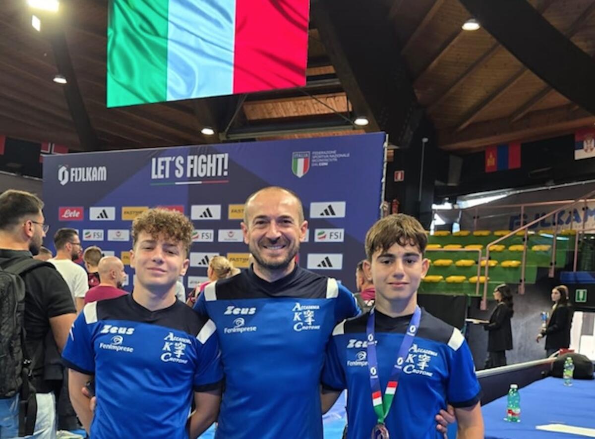Lotta Olimpica - Il giovane Megna dell'AKC bronzo al Campioanto italiano Esordienti - 