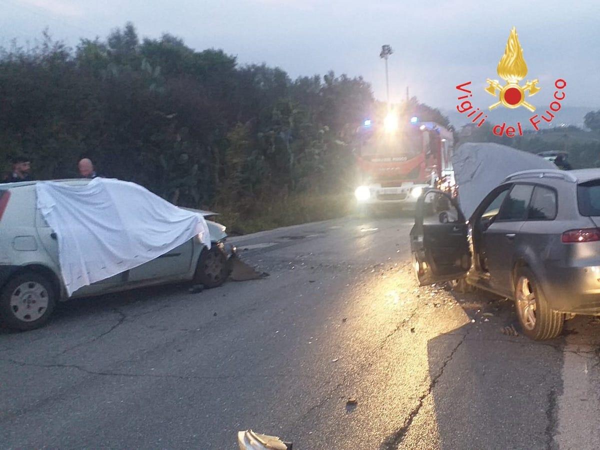 Incidente Stradale sulla provinciale per Roggiano, deceduto uno dei due conducenti -
