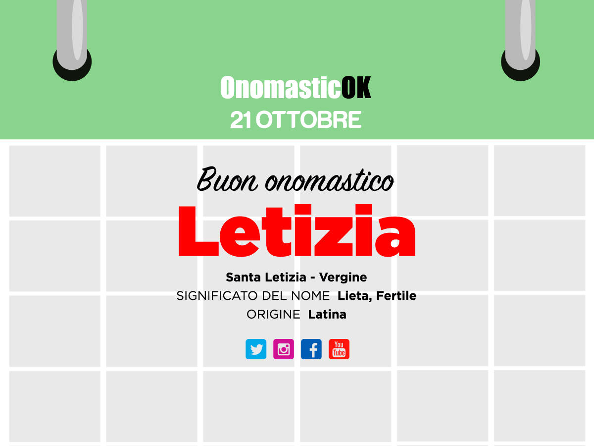 Oggi la Chiesa celebra la memoria di Santa Letizia - 