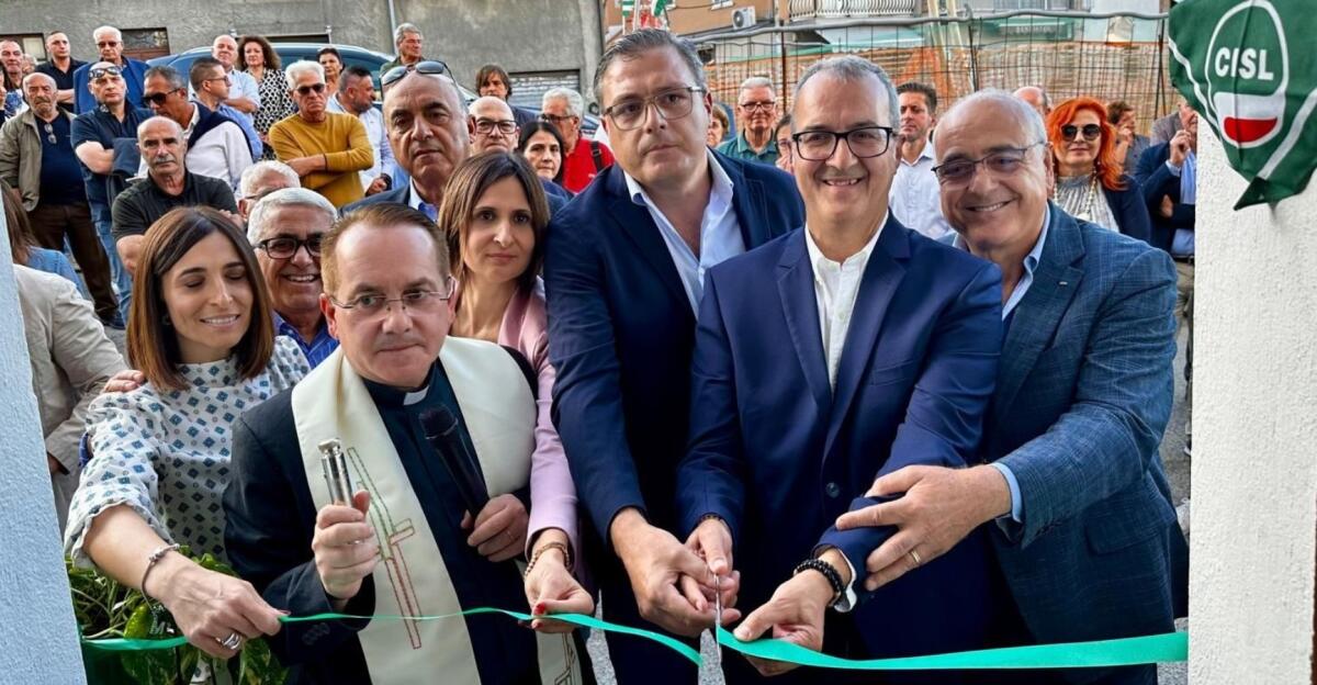 Inaugurata sede CISL a Cariati - 