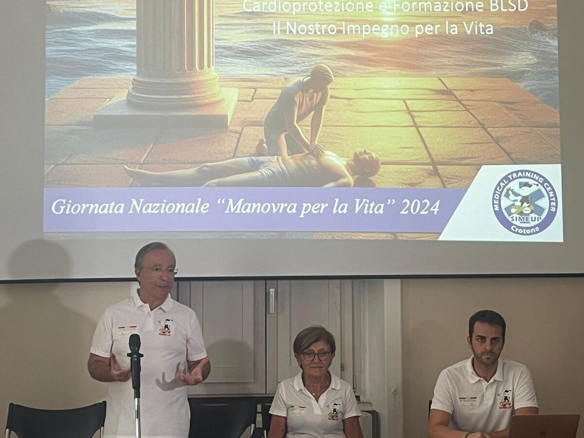 Crotone - Il Simeup ripercorre sei anni di formazione per salvare vite umane - 
