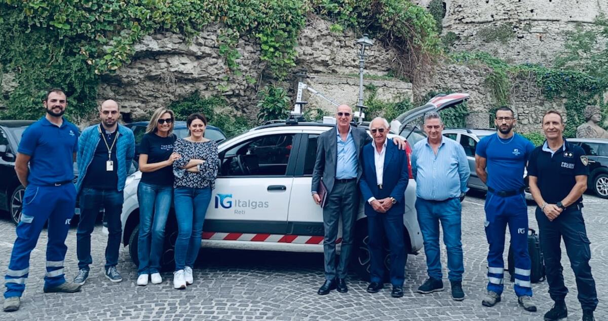 Italgas porta a Belvedere Marittimo la tecnologia all'avanguardia per il controllo delle reti del gas - 