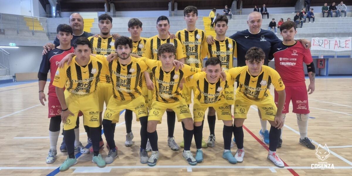 Super esordio per l'Under 19 della Pirossigeno Cosenza: sei gol all'Acri - 