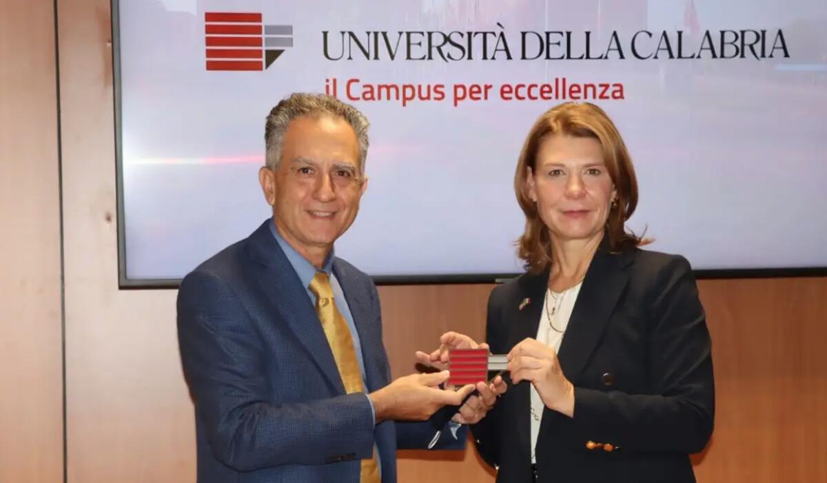 La Console Generale degli Stati Uniti in visita al campus dell'Università della Calabria - 