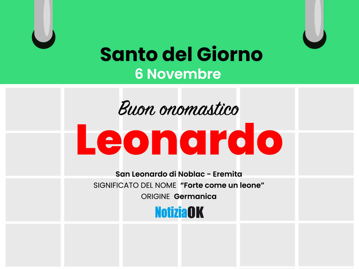 Oggi la Chiesa celebra la memoria di San Leonardo - 