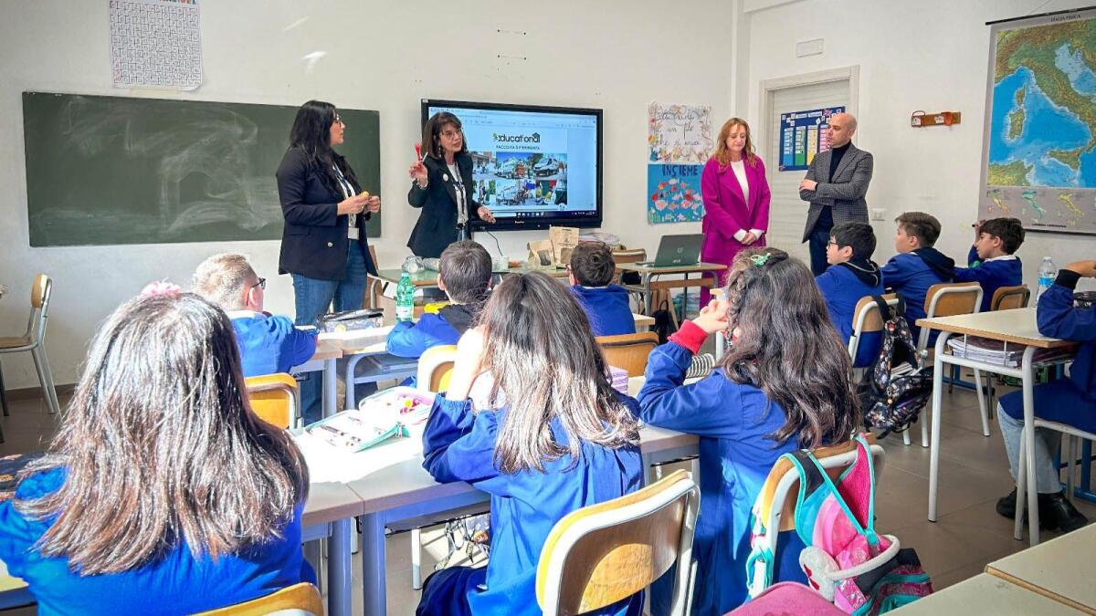 Il progetto educativo Ecoross Educational fa tappa ad Acri (foto Gallery) -