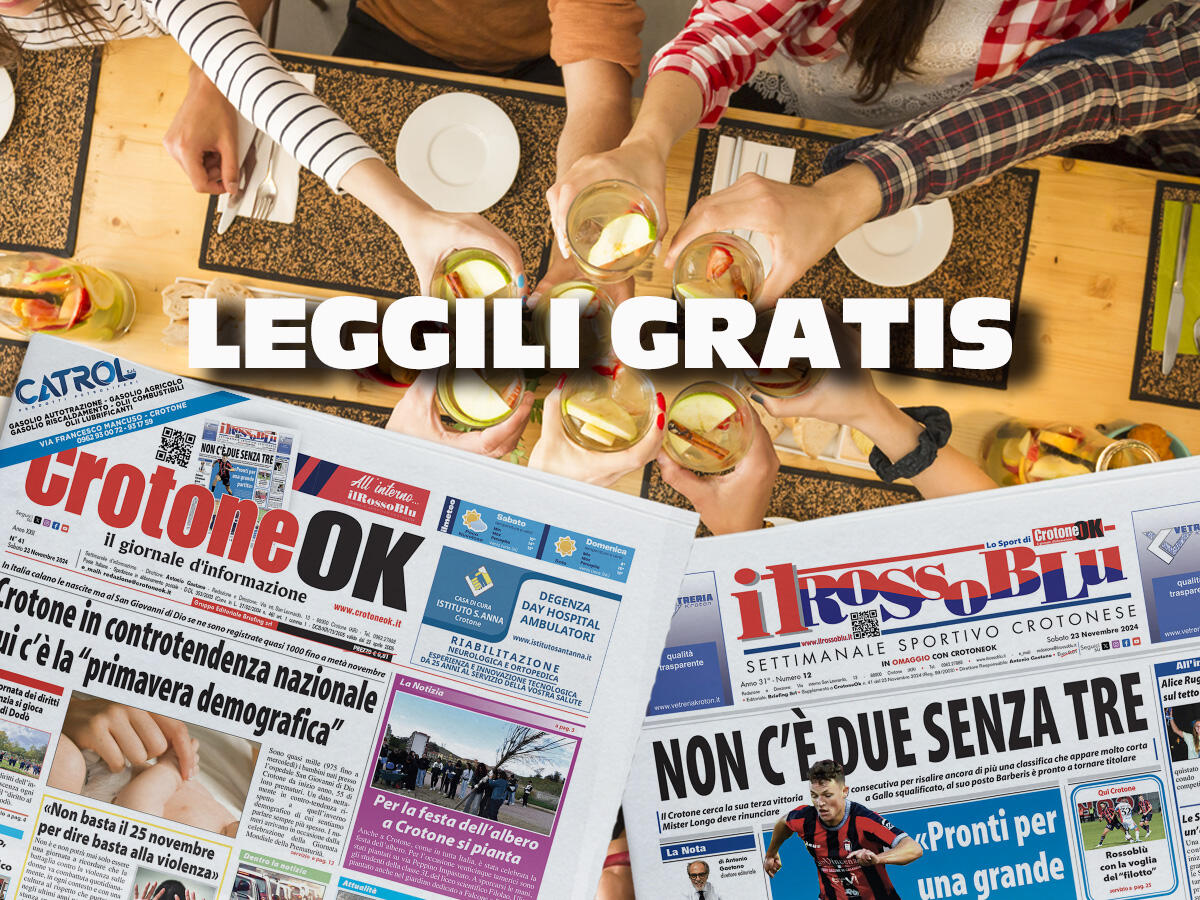 CLICCA QUI QUI E LEGGI SUBITO CROTONEOK - 