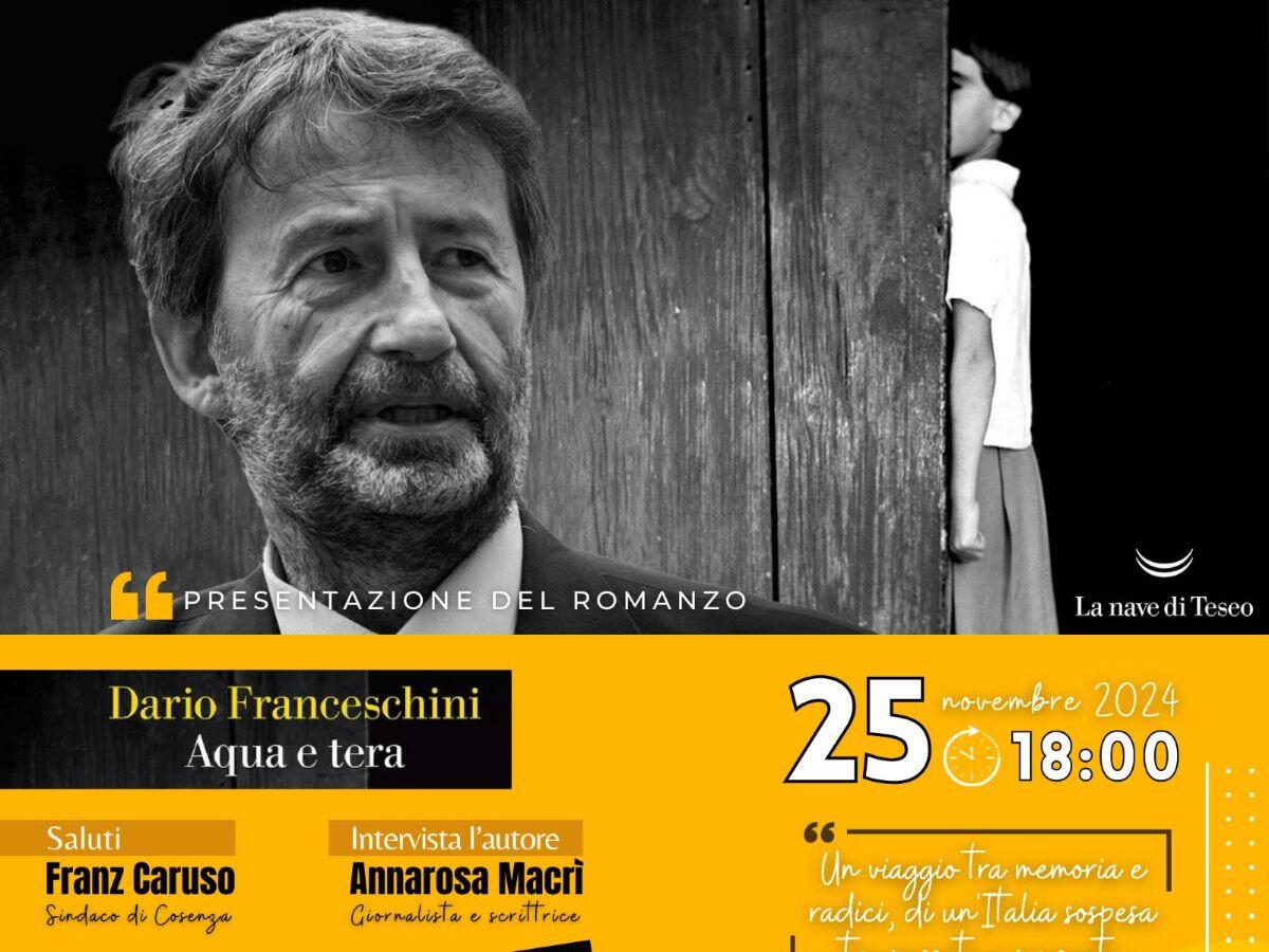 Cosenza - Dario Franceschini presenta il suo libro - 