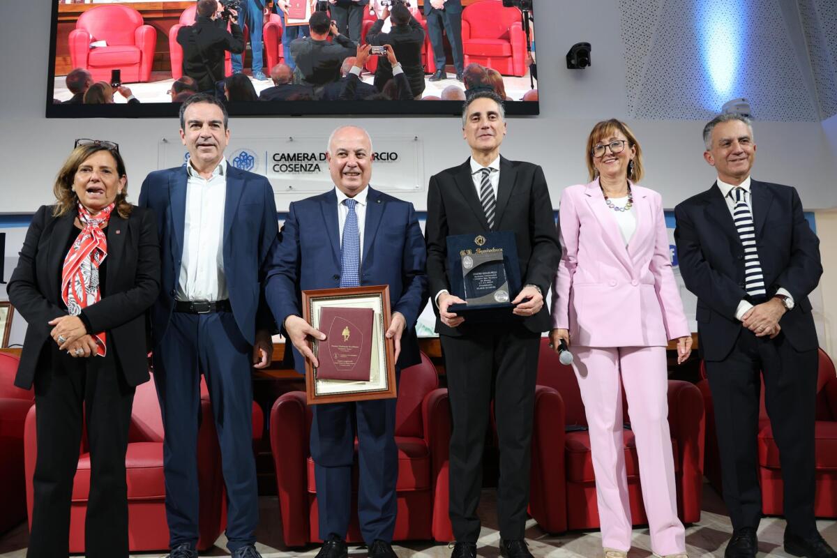 Cosenza - L'eccellenza accademica italiana premiata dalla Camera di commercio - 