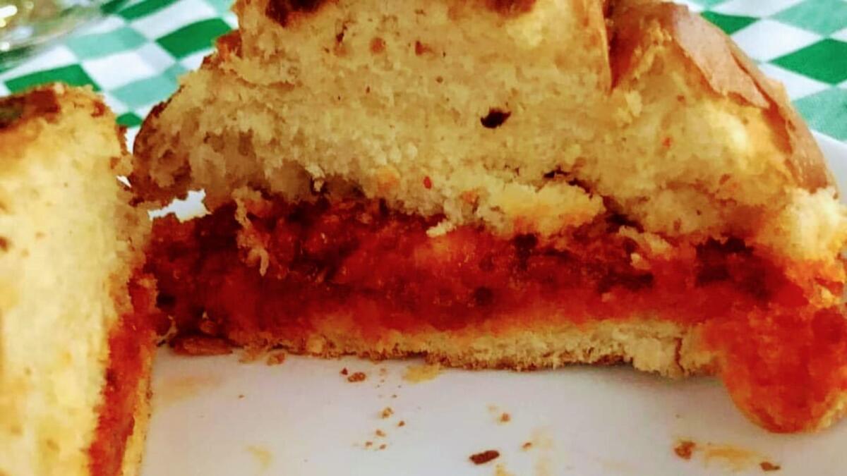 Un morso al sapore - E' tempo di brioche con n'duja e pecorino - 