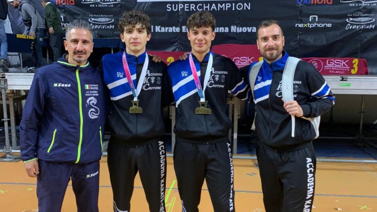 Karate - Due Ori, due Argenti e un Bronzo il bottino AKC al Magma Karate Pro Superchampion - 
