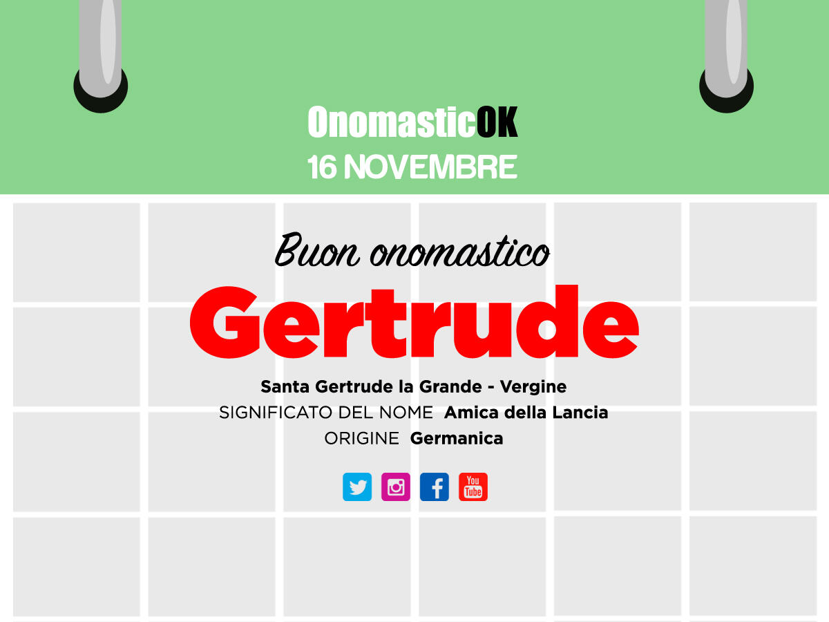 Oggi la Chiesa celebra la memoria di Santa Gertrude - 