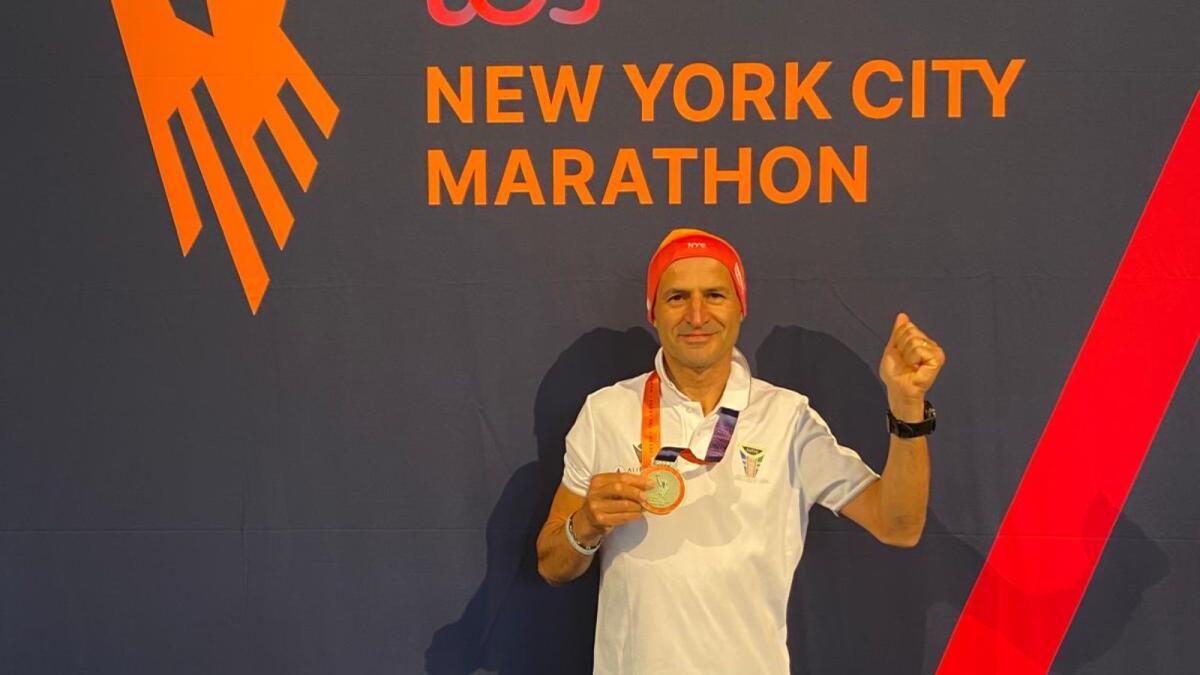 Maratona di New York - Il vigile del fuoco Giuseppe Petrone realizza il suo sogno - 