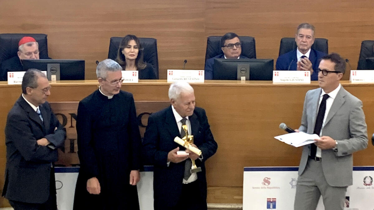 A Ottavio Carmine Gentile il premio internazionale "Vexillum - Giuseppe Sciacca" - 