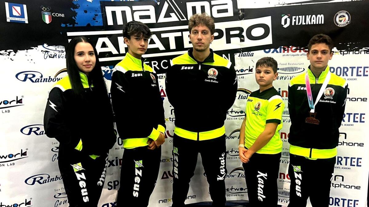 Karate - Ottimi risultati per la Martial Kroton Ryu: Andrea Bisicchia medaglia di bronzo - 