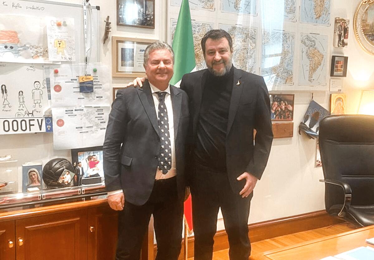 Mancuso segretario regionale della Lega, Salvini: «Obiettivo è crescere ancora di più in Calabria» - 
