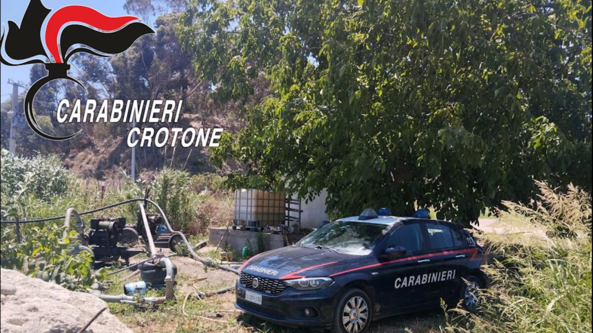 Furto d'acqua, scoperto allaccio abusivo alla conduttura: due denunciati - 