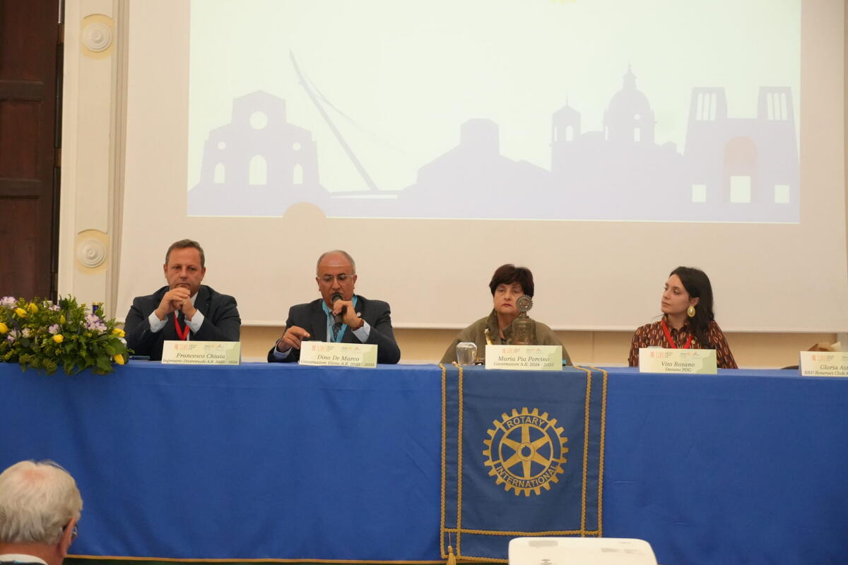Cosenza - Muove i primi passi il Rotary del governatore De Marco: "Servizio alla comunità" - 