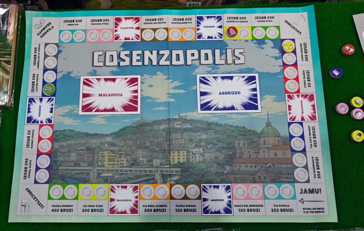 Cosenzopolis: il Monopoli in salsa cosentina, gioco ideale per le festività natalizie -